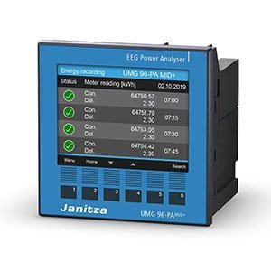 Janitza UMG 96-PA-MID+ Energy Measurement Device