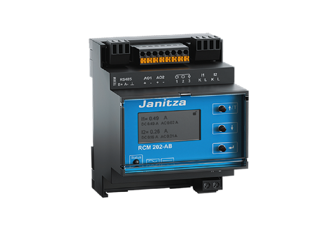 janitza Residual current monitoring devices