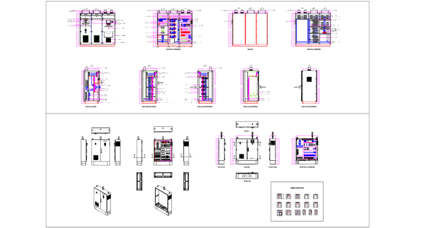 CAD Panel Design and Instrumentation
