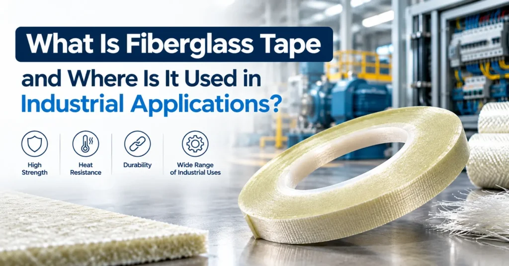 What Is Fiberglass Tape and Where Is It Used in Industrial Applications