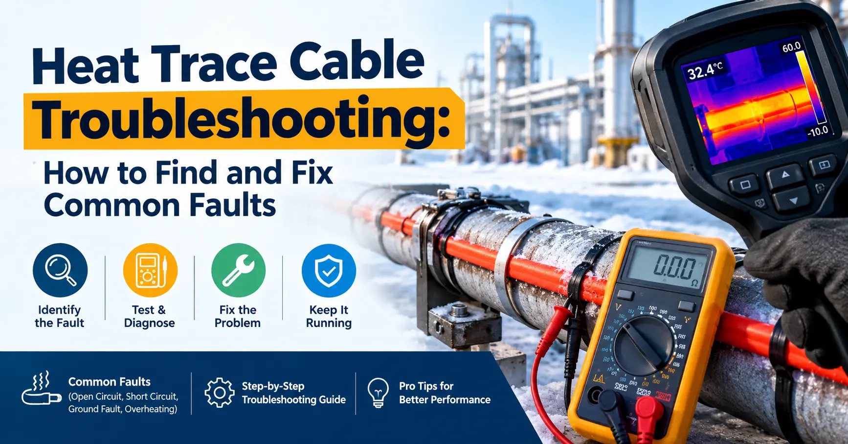 Heat Trace Cable Troubleshooting: How to Find and Fix Common Faults