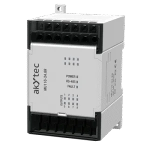 AKYTEC MU110 digital output module by Paklink LLC for industrial automation control