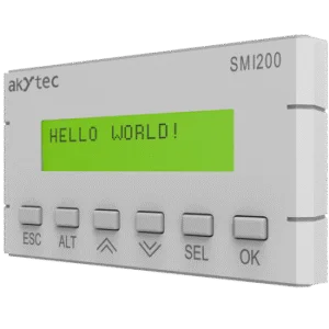 AKYTEC SMI200 programmable compact controller by Paklink LLC for industrial automation control