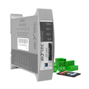 AKYTEC MSD200 data logger by Paklink LLC for industrial data monitoring