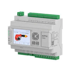 AKYTEC PR205 Ethernet graphic LCD compact control unit by Paklink LLC for industrial automation